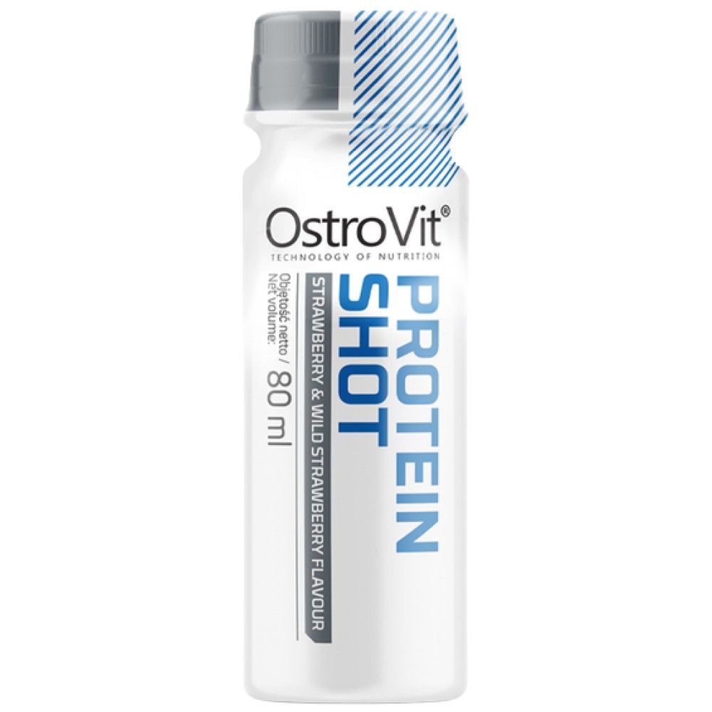 Shot de proteine ​​| Izolat din zer + matrice hidrolizată de vită - 80 ml