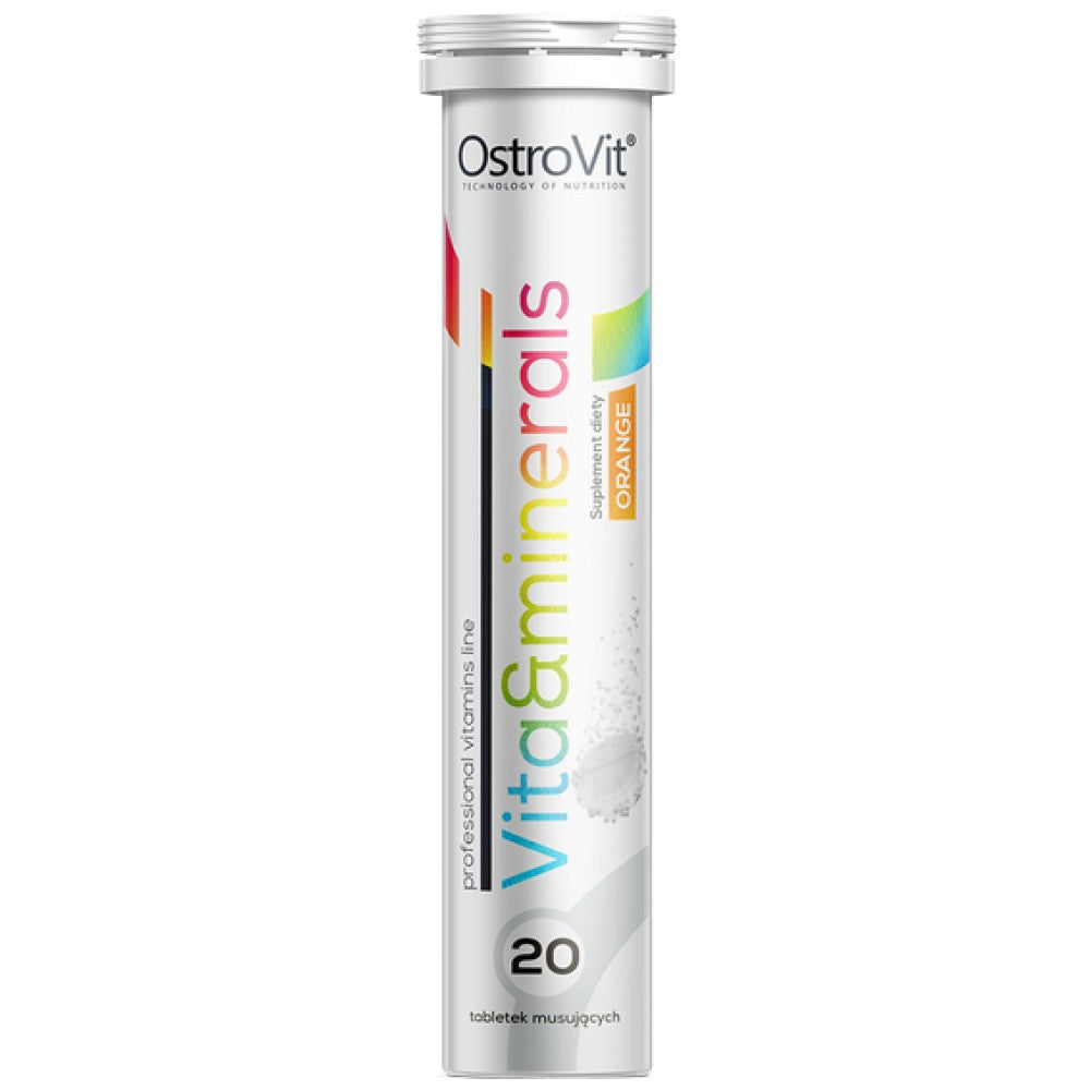 VitaandMinerals | Vitamine și minerale efervescente 20 tablete solubile