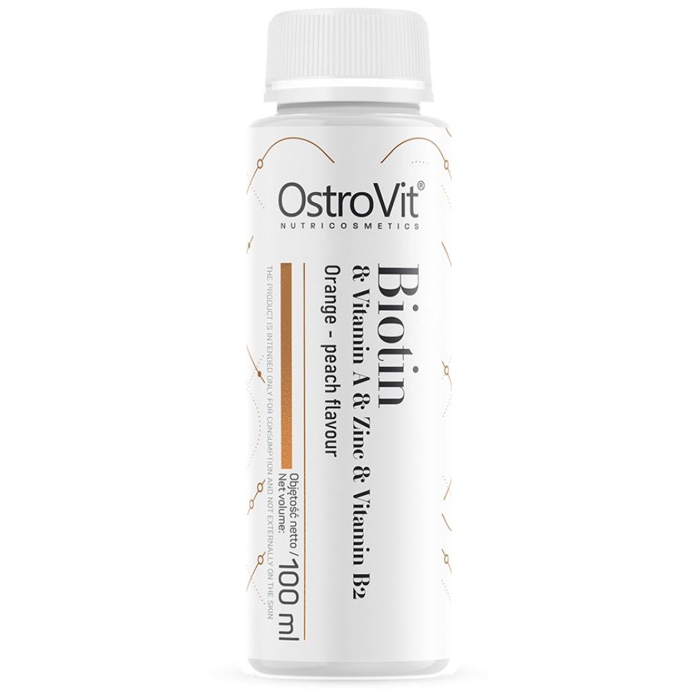 Biotina &amp; Vitamina A &amp; Zinc &amp; Vitamina B2 Shot - 100 ml