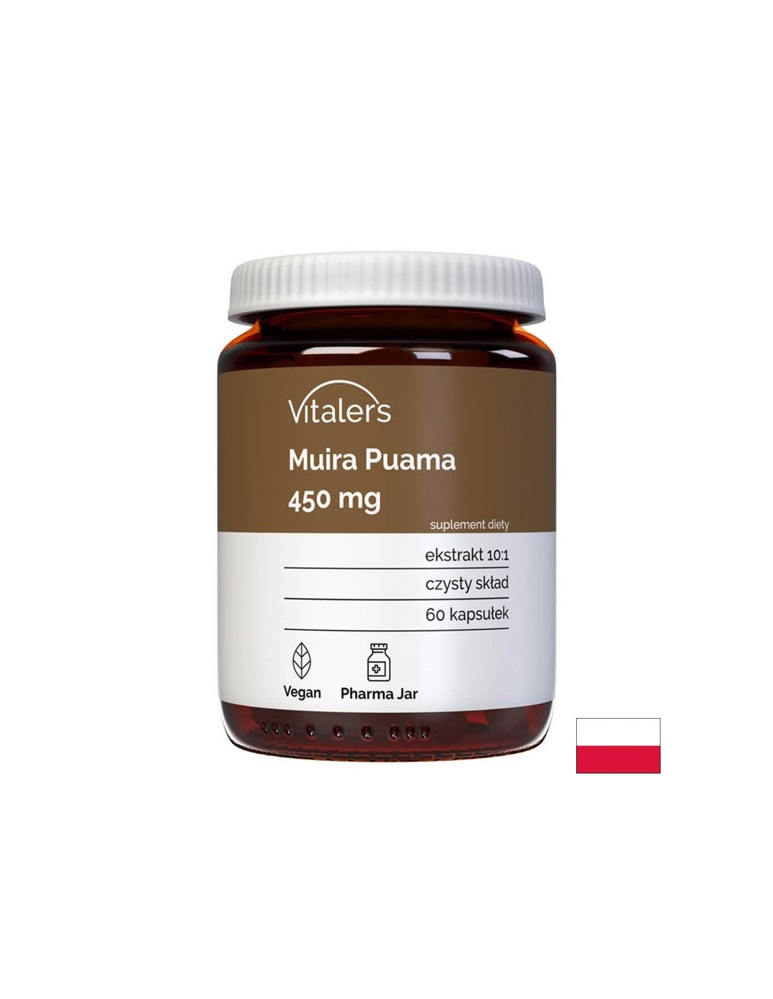 Afrodisiac natural - Muira Puama, 450 mg x 60 capsule