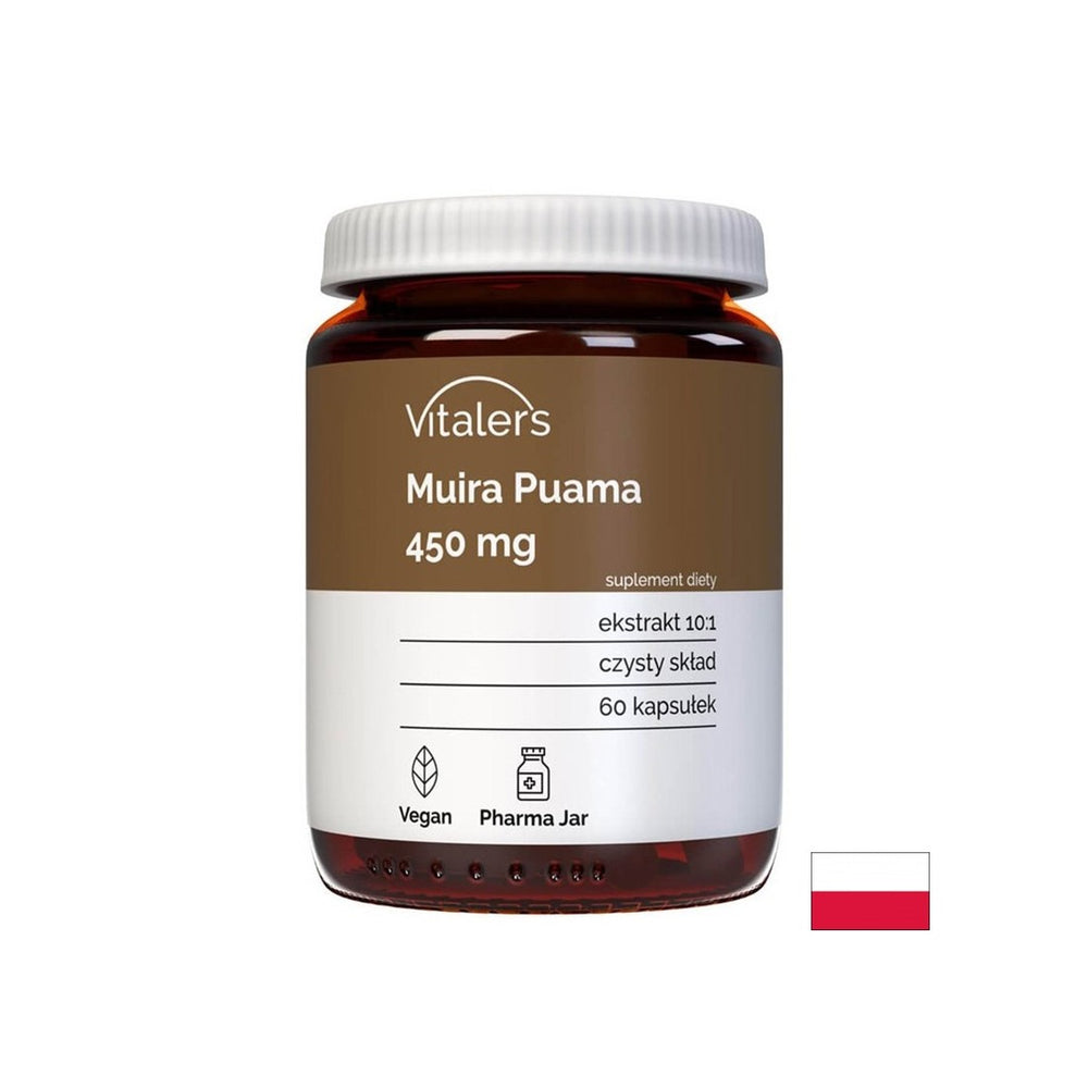 Afrodisiac natural - Muira Puama, 450 mg x 60 capsule