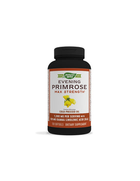 Evening Primrose 10% GLA 1300 mg x 120 softgel capsules Nature's Way - Nutra Best Europe