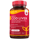 Ulei de ficat de cod 1000 mg – 365 capsule moi