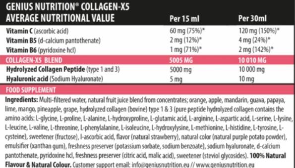 Colagen X5 lichid - 500 ml