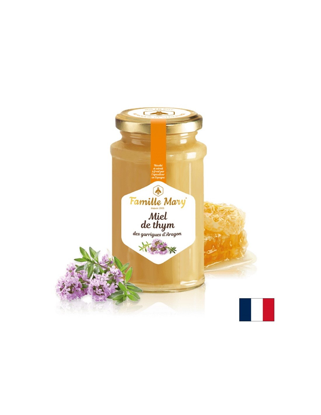 Miel de thym / Miere de cimbru, 360 g Famille Mary