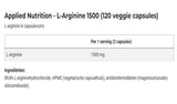 L-Arginina 1500 - 120 capsule