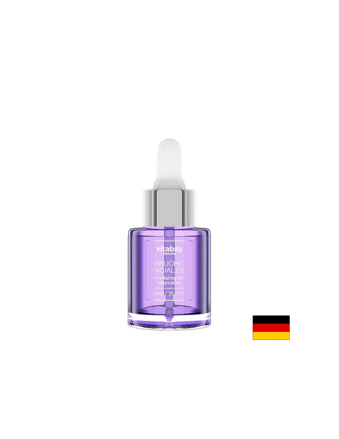 Femme Bakuchiol Facial Oil - Ulei de față cu ulei de Bakuchiol, 40 ml Vitabay