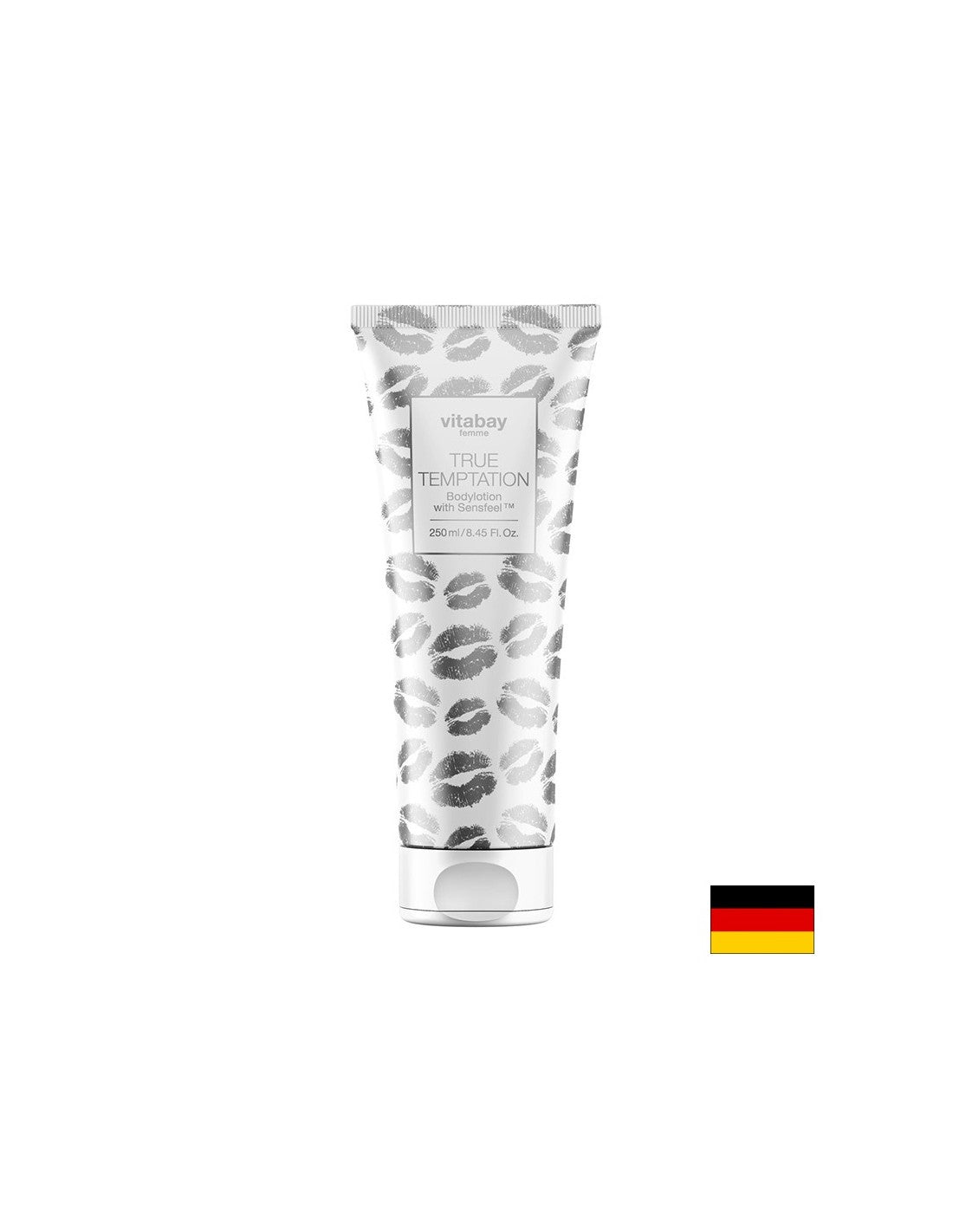 Femme True Temptation Bodylotion cu Sensefeel™ - Loțiune de corp hrănitoare, cu o aromă seducătoare și feromoni feminini, 250 ml Vitabay