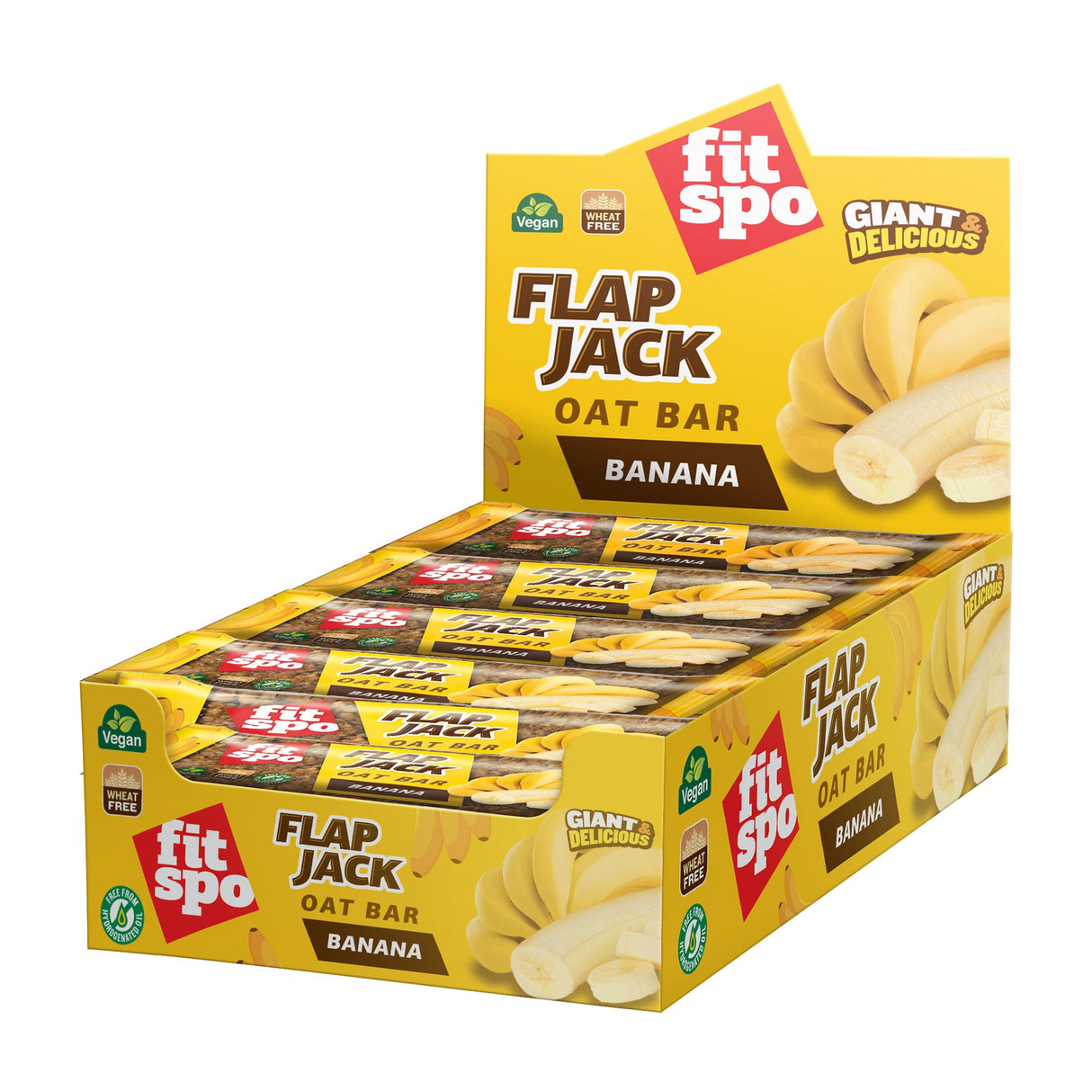Flap Jack - Energy Oat Bar Banana - 12 x 80 grame