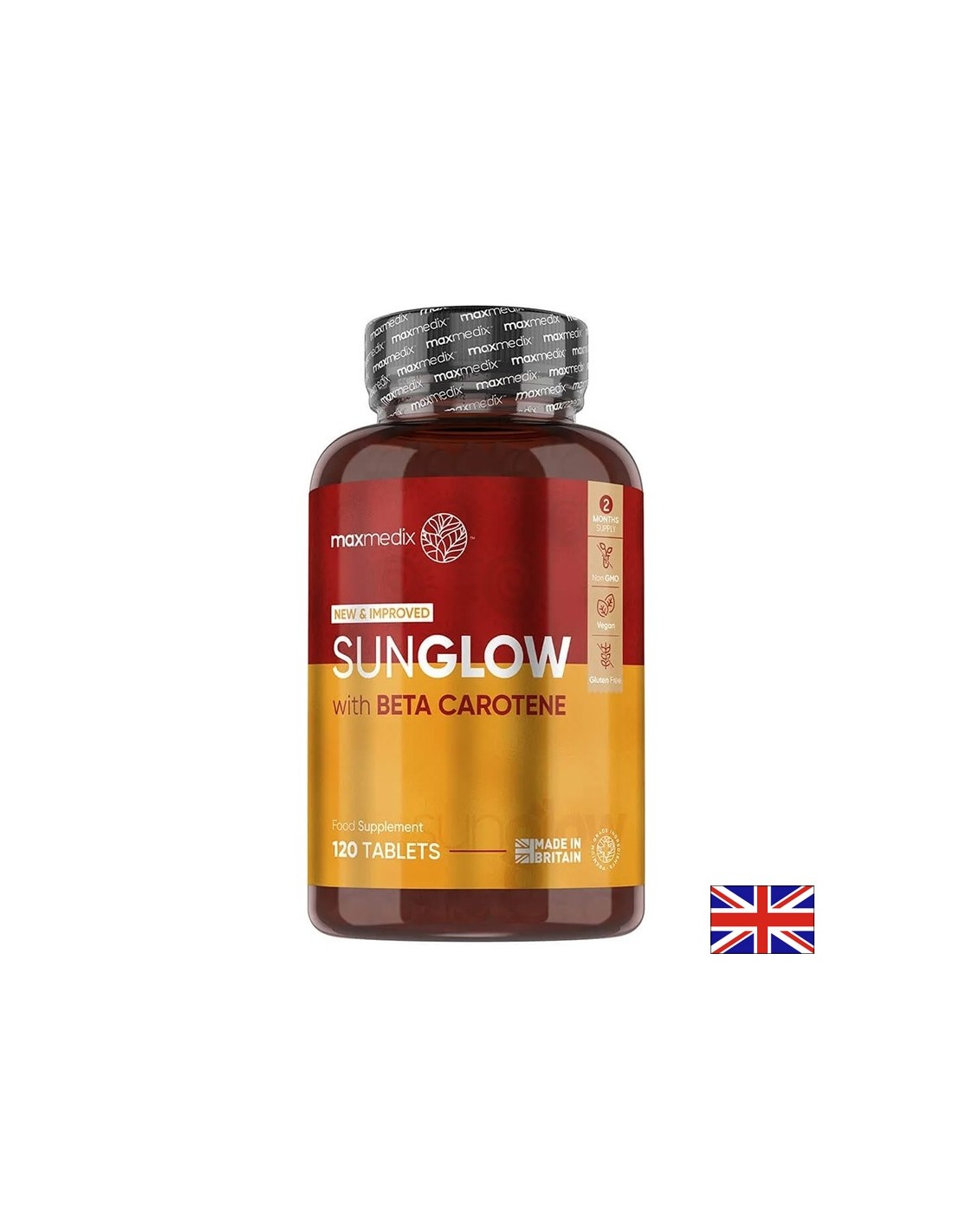 Formula de bronzare cu beta-caroten, 120 tablete