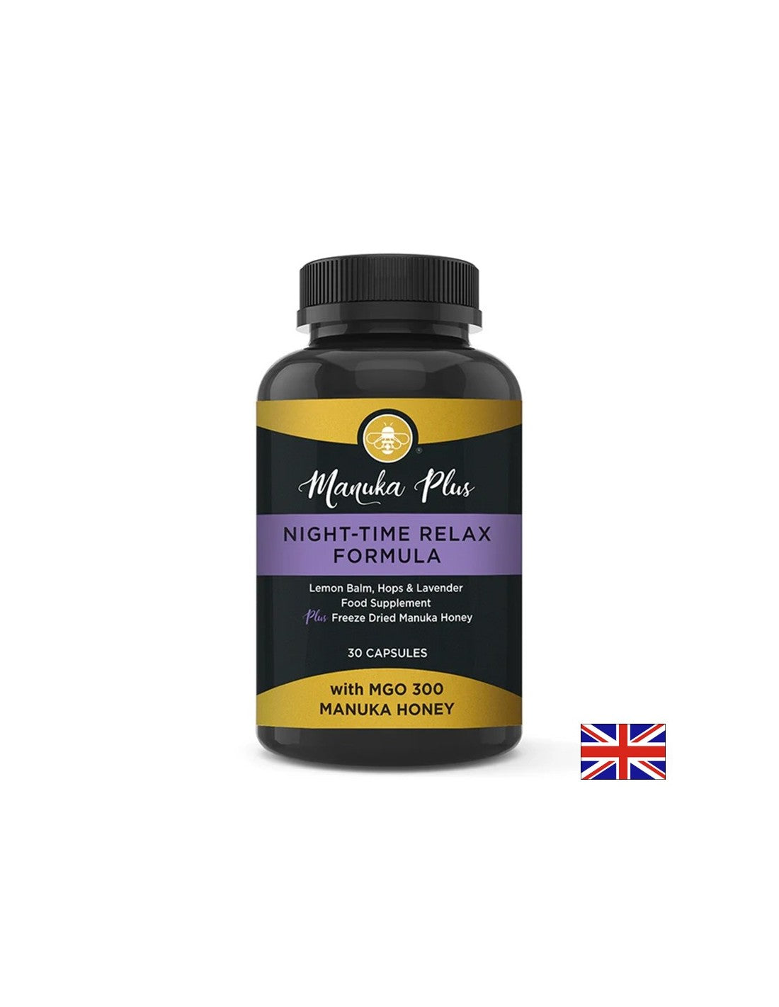 Formulă pentru somn și relaxare cu miere de Manuka, 30 capsule