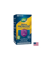 Fortify™ Optima® Daily Probiotic + Prebiotic - Fortify Optima Probiotic, 35 de miliarde de probiotice active, 30 de capsule Nature's Way