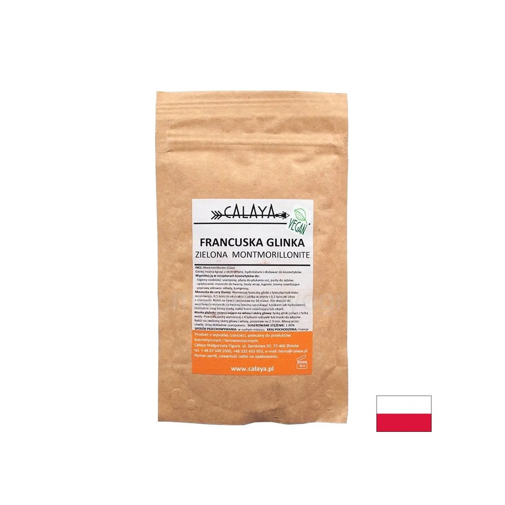 Argilă verde montmorillonită franceză, pulbere 100 g