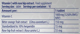 Vitamina C 1000 / cu măceșe și portocală amară - 90 tablete