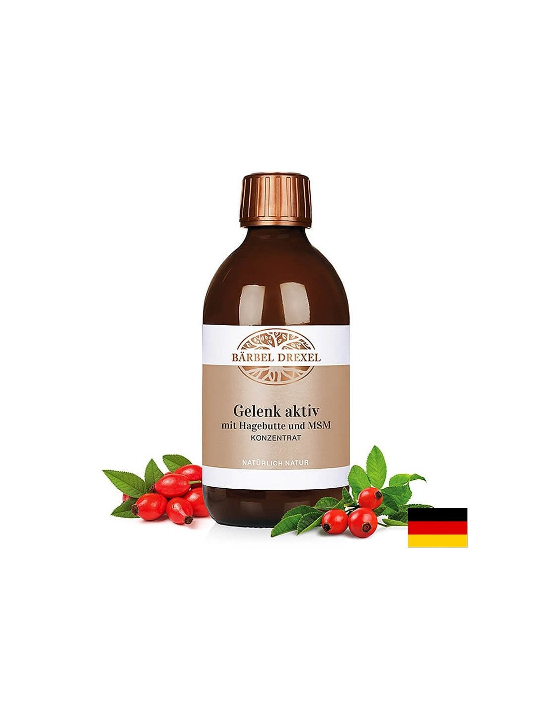 Formula pentru muschi si articulatii - Cu MSM, acid hialuronic, vitamina C si macese, 300 ml. Bärbel Drexel