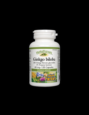 Ginkgo Biloba 60 mg - 120 capsules - Nutra Best Europe