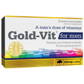 Gold Vit For Men - 30 Tablets - Nutra Best Europe