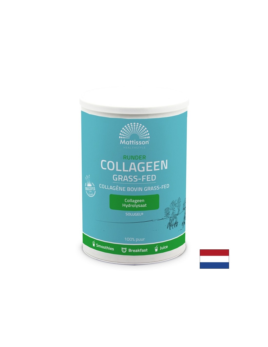Solugel de colagen bovin, 300 g Mattisson Healthstyle