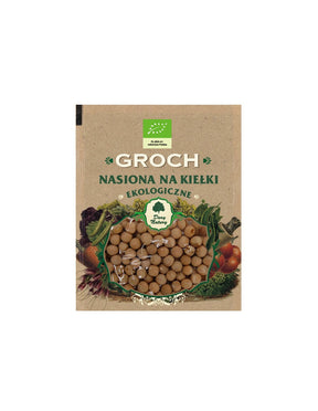 Peas - seeds for sprouts Bio, 50 g Dary Natury - Nutra Best Europe