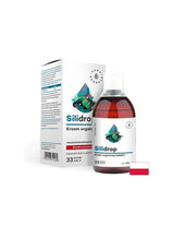 Îngrijirea părului, pielii și unghiilor - Siliciu organic - Silidrop, 5 mg x 500 ml Aura Herbals