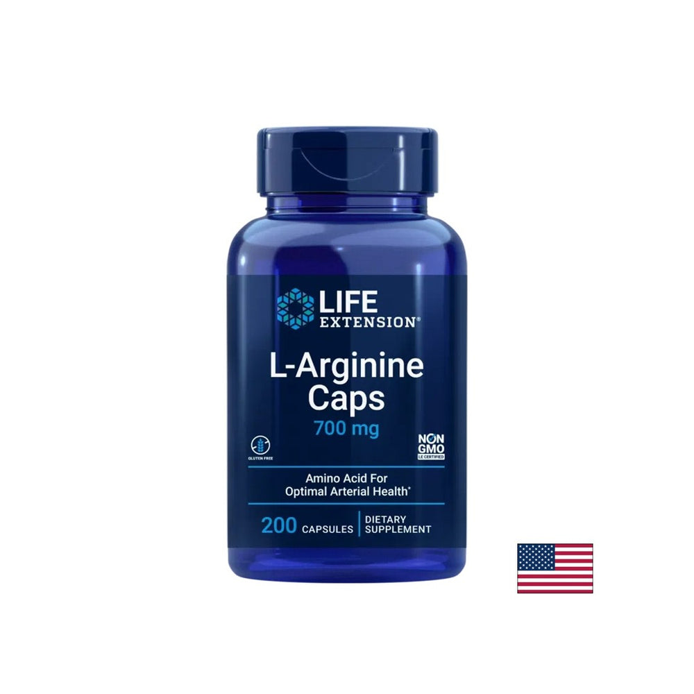 Îngrijire pentru inimă, oase și imunitate - L-Agrinină, 700 mg x 200 capsule