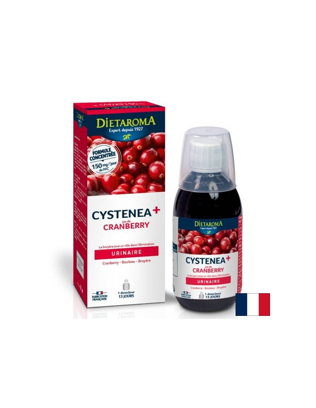 Îngrijirea tractului urinar (merișor, mesteacăn alb și iarbă neagră) Cysténéa +, 200 ml