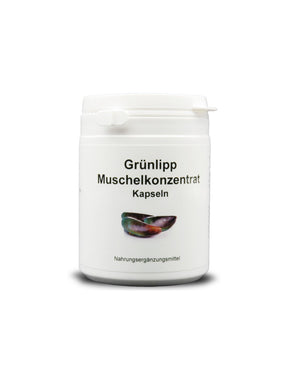 Grünlipp Muschelkonzentrat - Green-lipped mussel 500 mg, 120 capsules Karl Minck - Nutra Best Europe