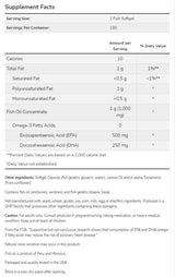 Ultra Omega 3 | Gelatina de peste - 180 de capsule moi