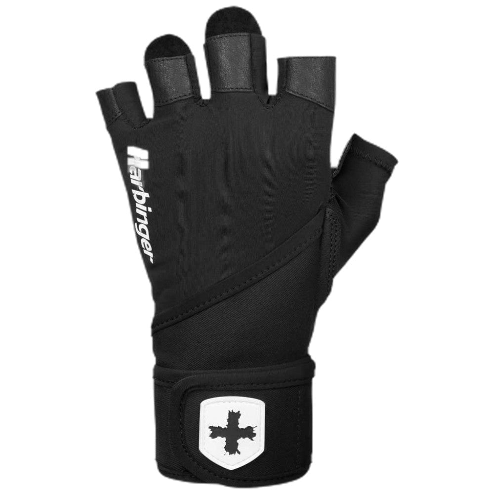 Mănuși pentru bărbați Pro Wrist Wraps 2.0 / cu știfturi - Negru