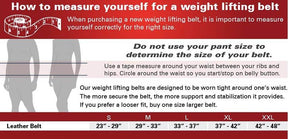 Training leather belt / 15 cm wide - Nutra Best Europe