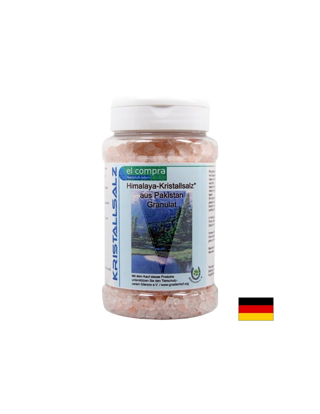 Himalaya Kristallsalz aus Pakistan Granulat - sare de Himalaya din Pakistan, 550 g cristale mari El Compra