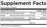 Formula cu homocisteină - 120 capsule