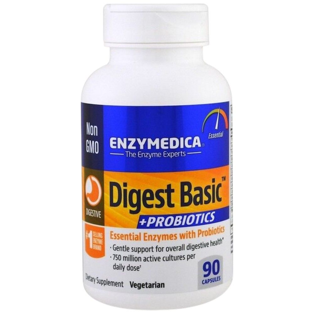 Digest Basic + Probiotice - 90 capsule