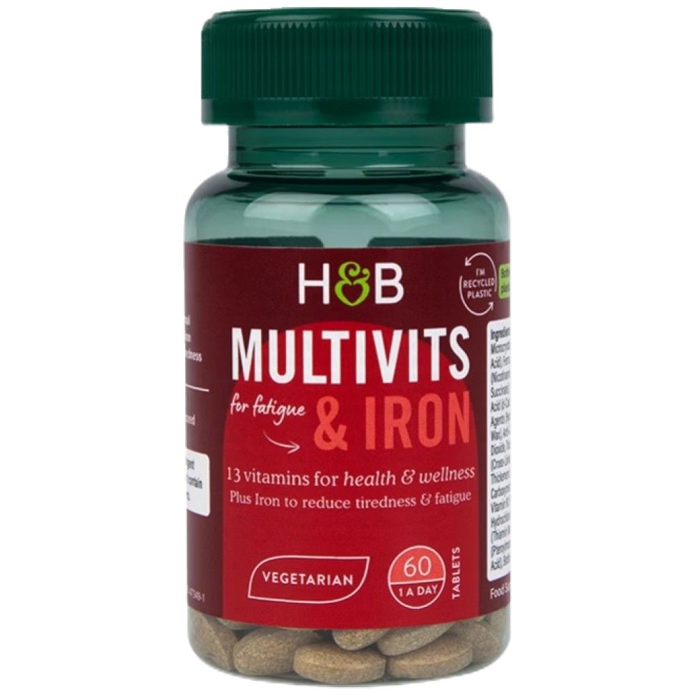 Multivits și fier - 60 de tablete