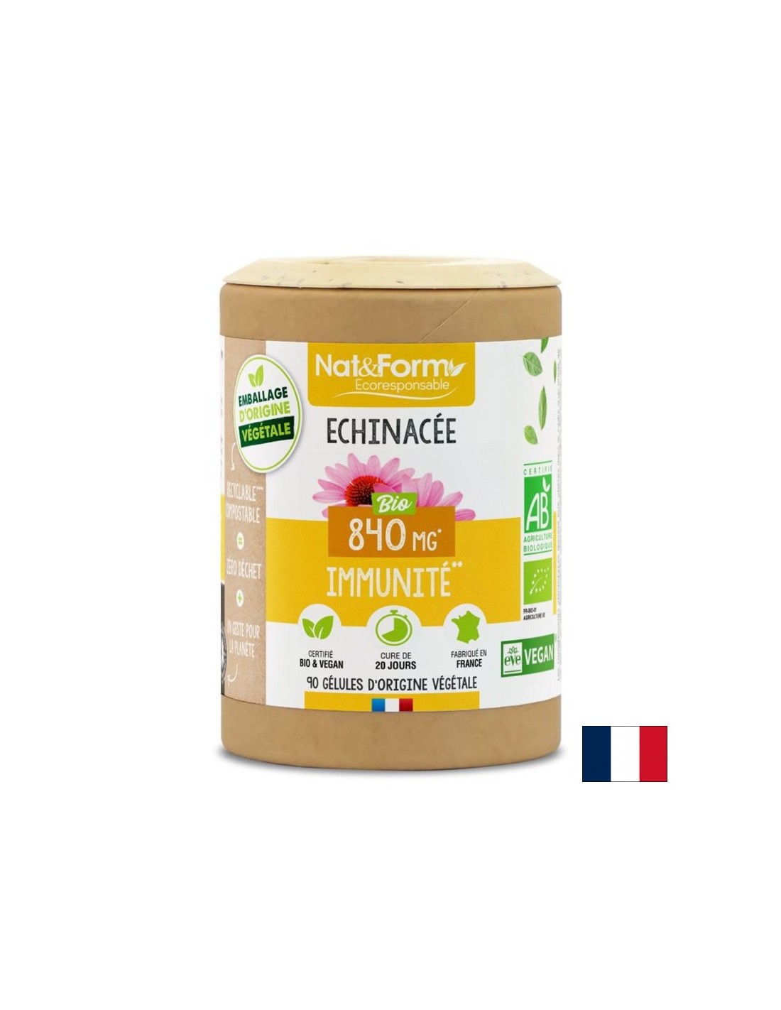 Imunitate - Echinacea, 90 capsule