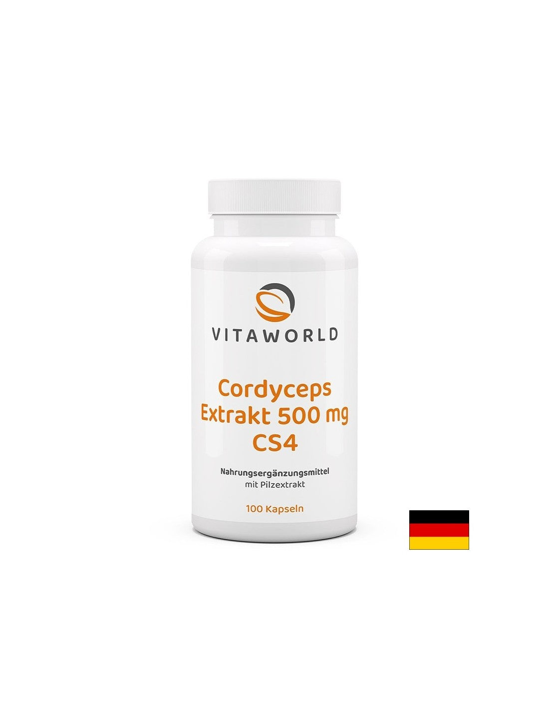 Imunitate - Extract de ciuperci Cordyceps CS4, 500 mg x 100 capsule