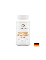 Imunitate - Extract de ciuperci Cordyceps CS4, 500 mg x 100 capsule