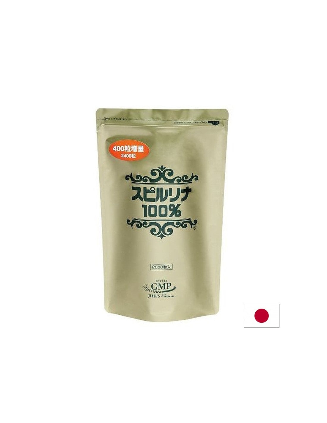 Spirulină japoneză 100% – Detoxifiere și imunitate, 2400 de comprimate
