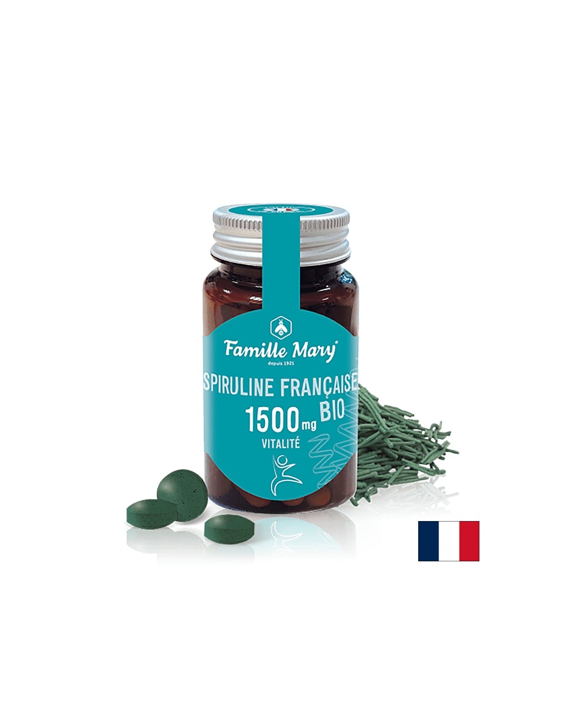 Imunitate si energie - Spirulina BIO, 90 tablete