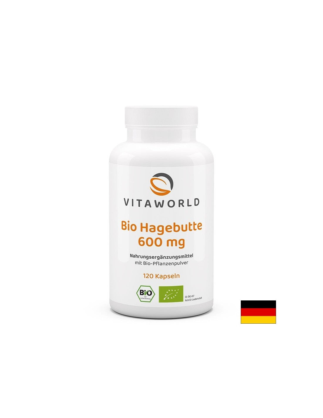 Imunitate și sistem circulator - Măceșe (fruct), BIO, 600 mg x 120 capsule