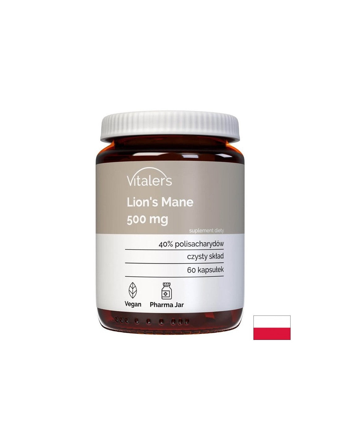 Imunitate și funcție cerebrală - Coama Leului, 500 mg x 60 capsule