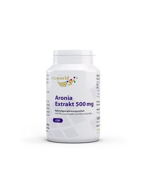 Immunity and a healthy heart - Aronia (extract) + Zinc and Selenium, 120 capsules - Nutra Best Europe