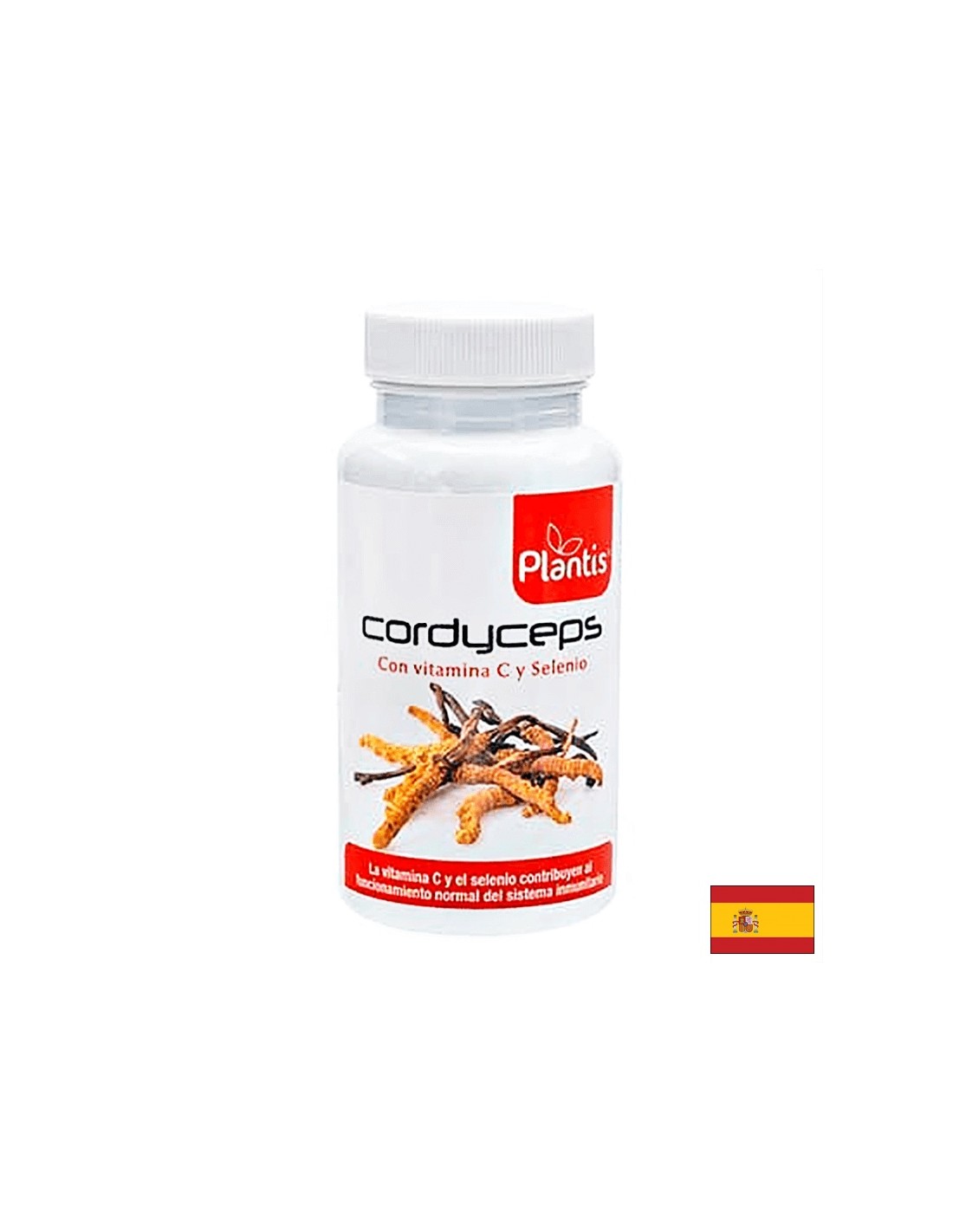 Imunitate - Cordyceps + Vitamina C și Selenium Plantis®, 60 capsule
