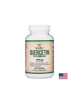 Imunitate - Quercetin 1000mg + Bromelaina 200mg, 120 capsule Double Wood