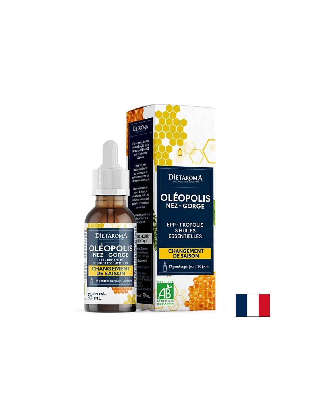 Imunitate - Oleopolis (cu extract de grapefruit, propolis, cimbru, oregano și lemn de camfor), picături 30 ml (fără alcool)