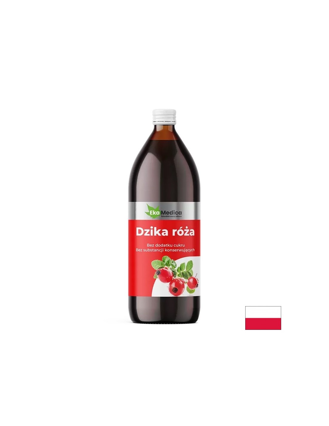 Suc de măceșe cu Camu Camu și Vitamina C naturală - Sănătate imunitară, cardiovasculară și metabolică, 1 litru, 20 sau 40 de doze