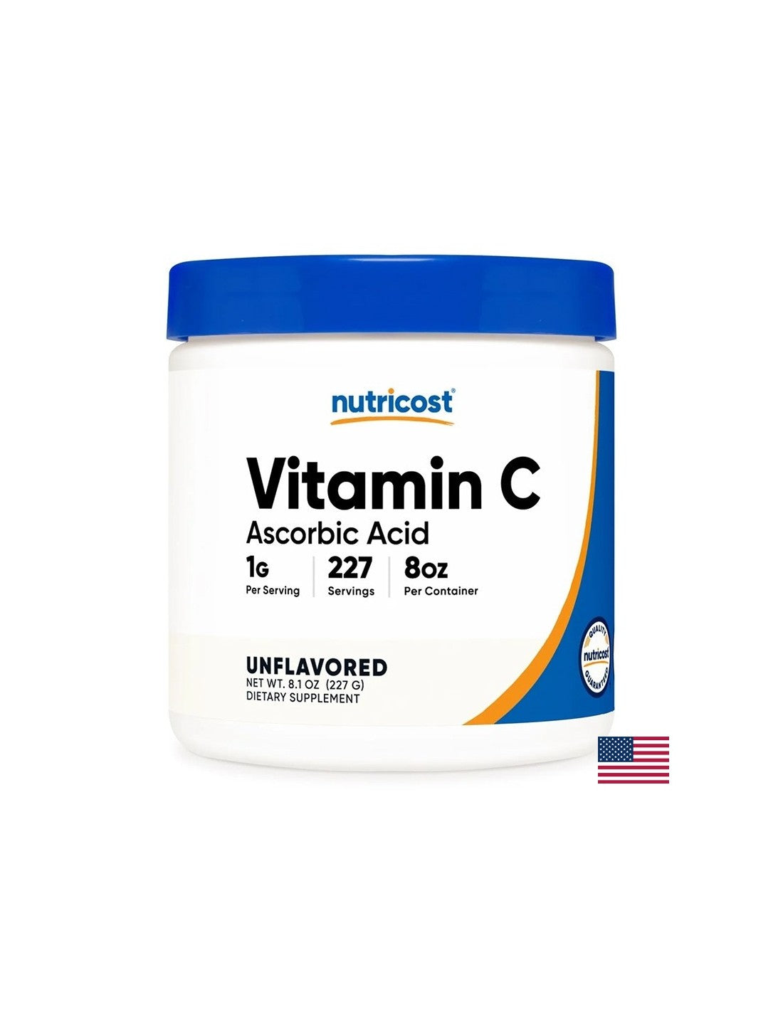Imunitate - Vitamina C (acid L-ascorbic), pulbere 1000 mg x 227 g