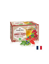 Infuzie bio jambes legeres/ Ceai pentru sistemul venos, 20 pungi filtrante