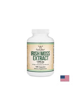 Irish sea moss - Alge roșii (Irish moss), 180 capsule Double Wood