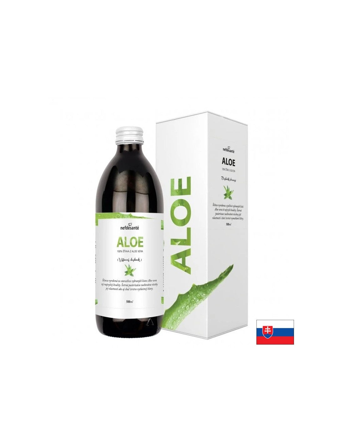 Suc de aloe vera – digestie și imunitate, 500 ml, 10 doze